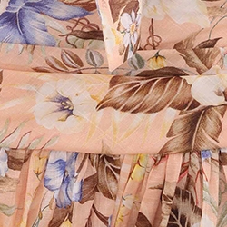 Peach Multi Floral