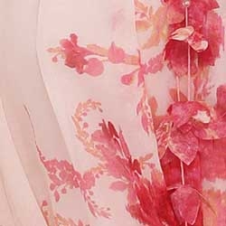 Pink Ikat Floral