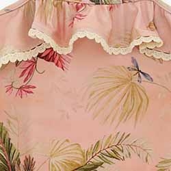 Pink Palm Floral