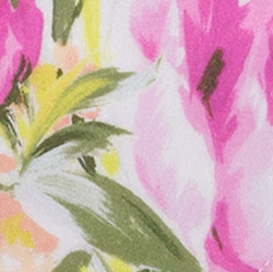 Purple/Orange Floral 