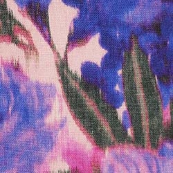 Purple Ikat Floral