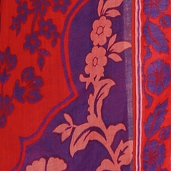 Purple/Red Floral 