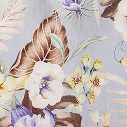 Powder Blue Multi Floral