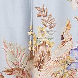 Powder Blue Multi Floral