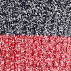Red/Navy Marle Stripe