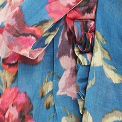 Teal Floral
