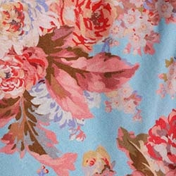Teal Floral
