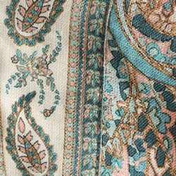 Turquoise Paisley