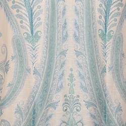 Turquoise Paisley