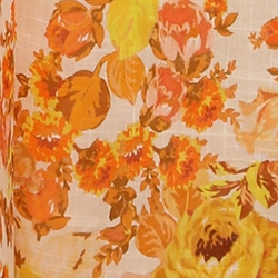 Yellow/Orange Floral 