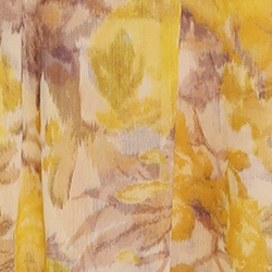 Yellow Ikat Floral