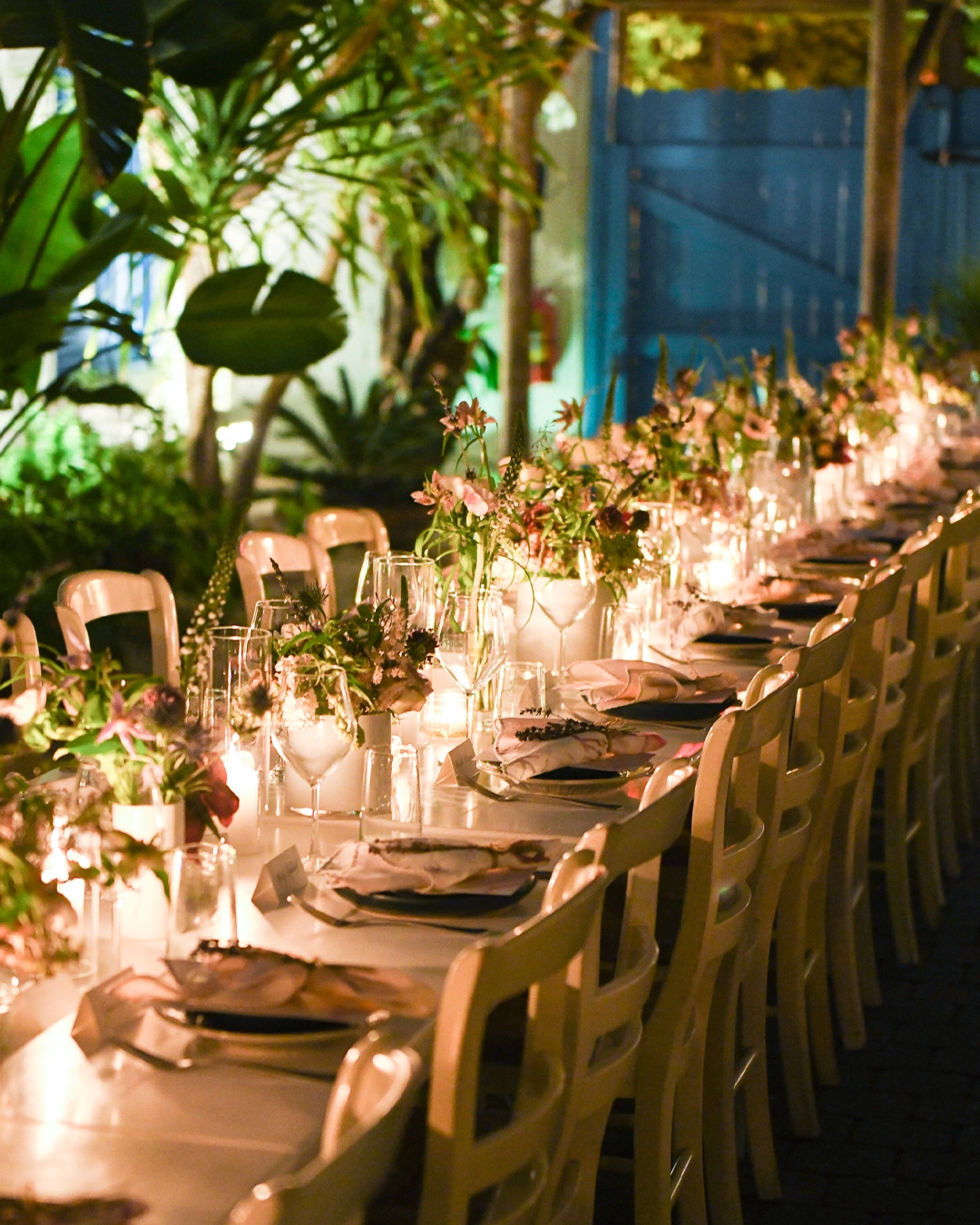 Zimmermann's Miami dinner setting 