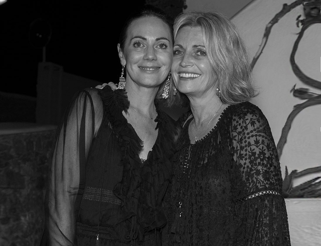 Nicky and Simone Zimmermann at the capsule collection dinner