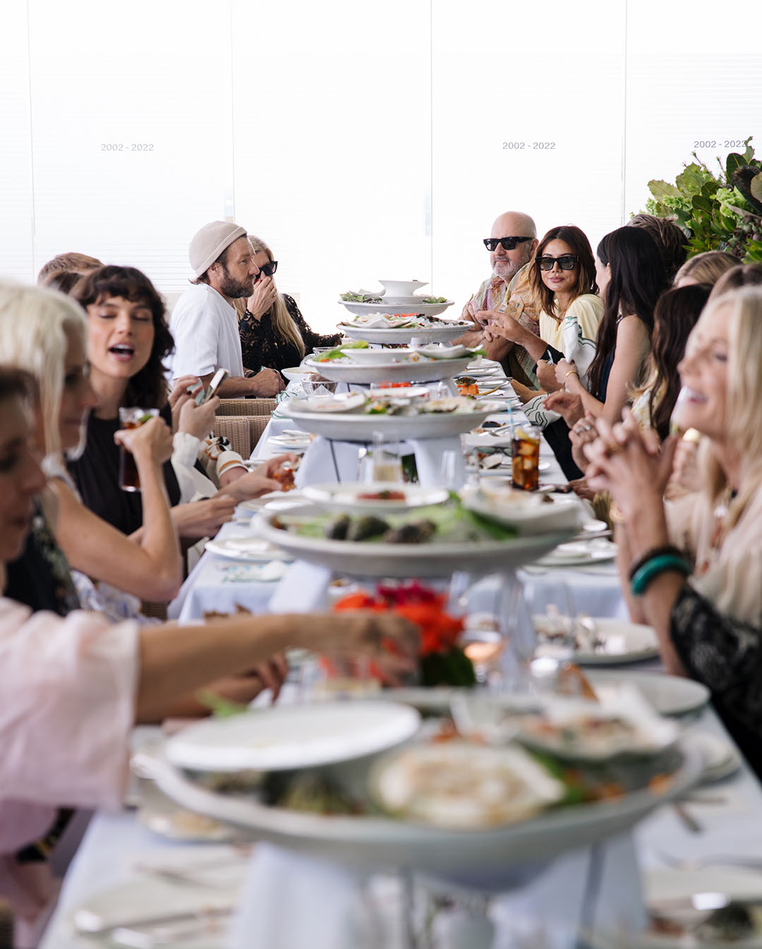 Intimate dinner with friends in Sydney.