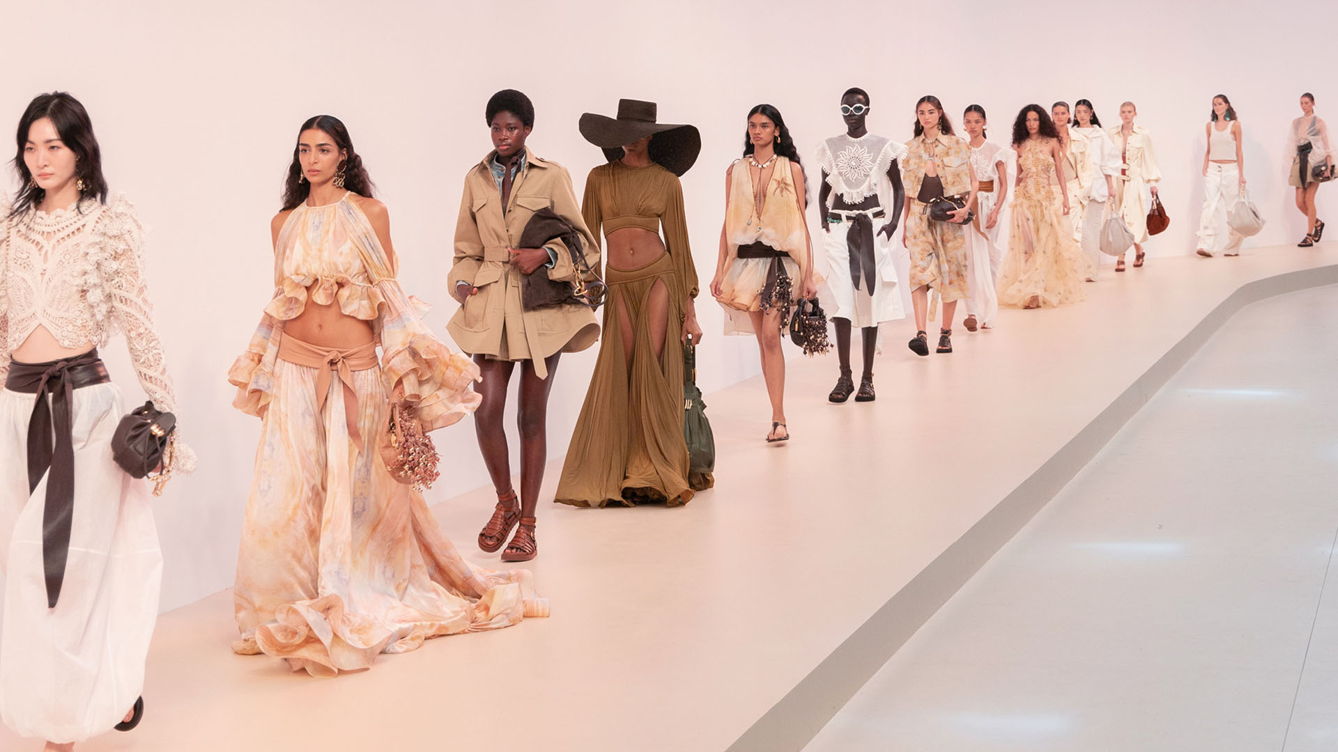 Models at the Spring 2025 show