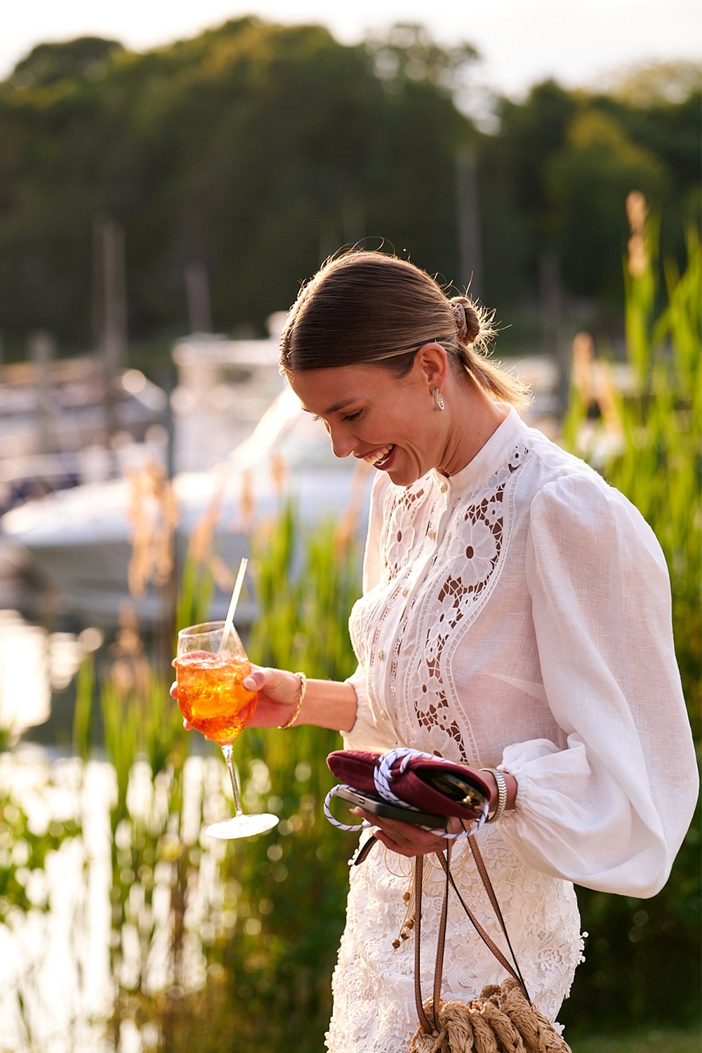 KEKE LINDGARD at our Hamptons Summer Dinner 