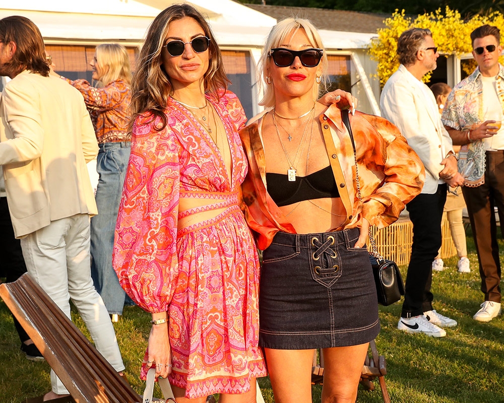 GABRIELA LANGONE AND NATALIE COLWELL AT AT HAMPTONS EVENT 