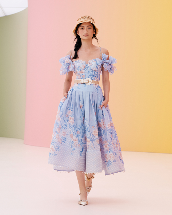 R22 Runway: Postcard Bow Bodice Dress 