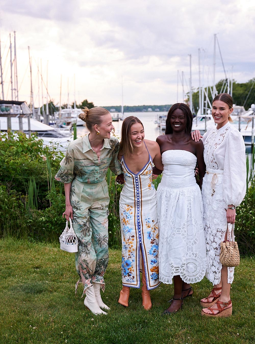 Guests at our Summer Event in the Hamptons  