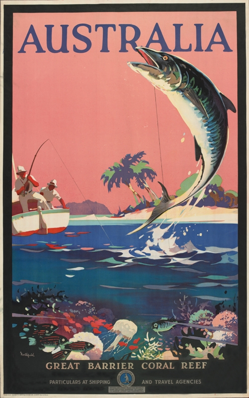 ‘Australia, Great Barrier Coral Reef’ (1931)