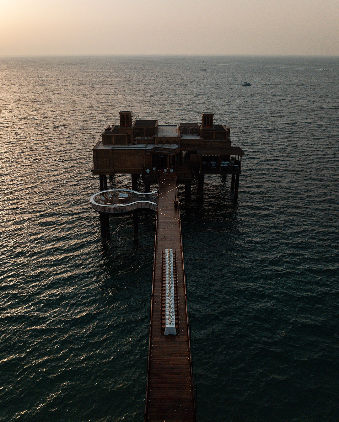 DINNER FROM ABOVE 