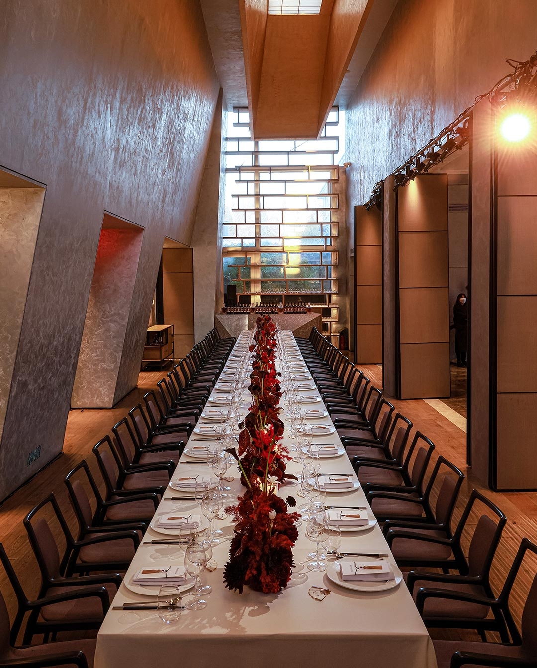 Gala dinner with friends at the historic Hanlin Academy to celebrate the opening of our Beijing boutique.