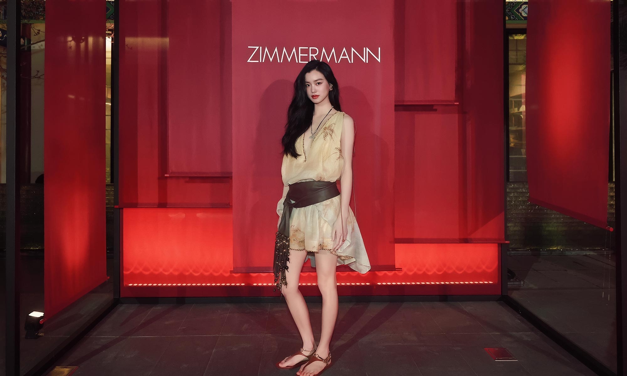 Estelle Chen at the Zimmermann gala dinner in Beijing.