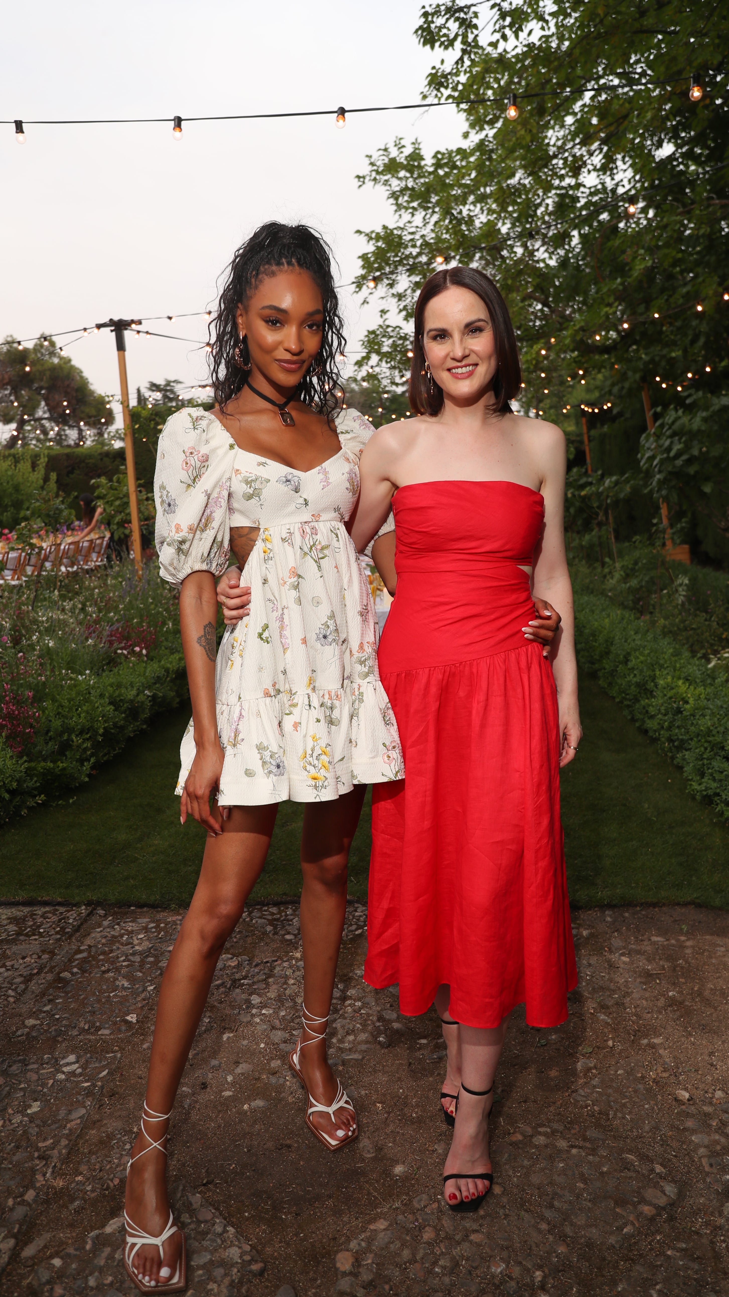 Jourdan Dunn and Michelle Dockery 