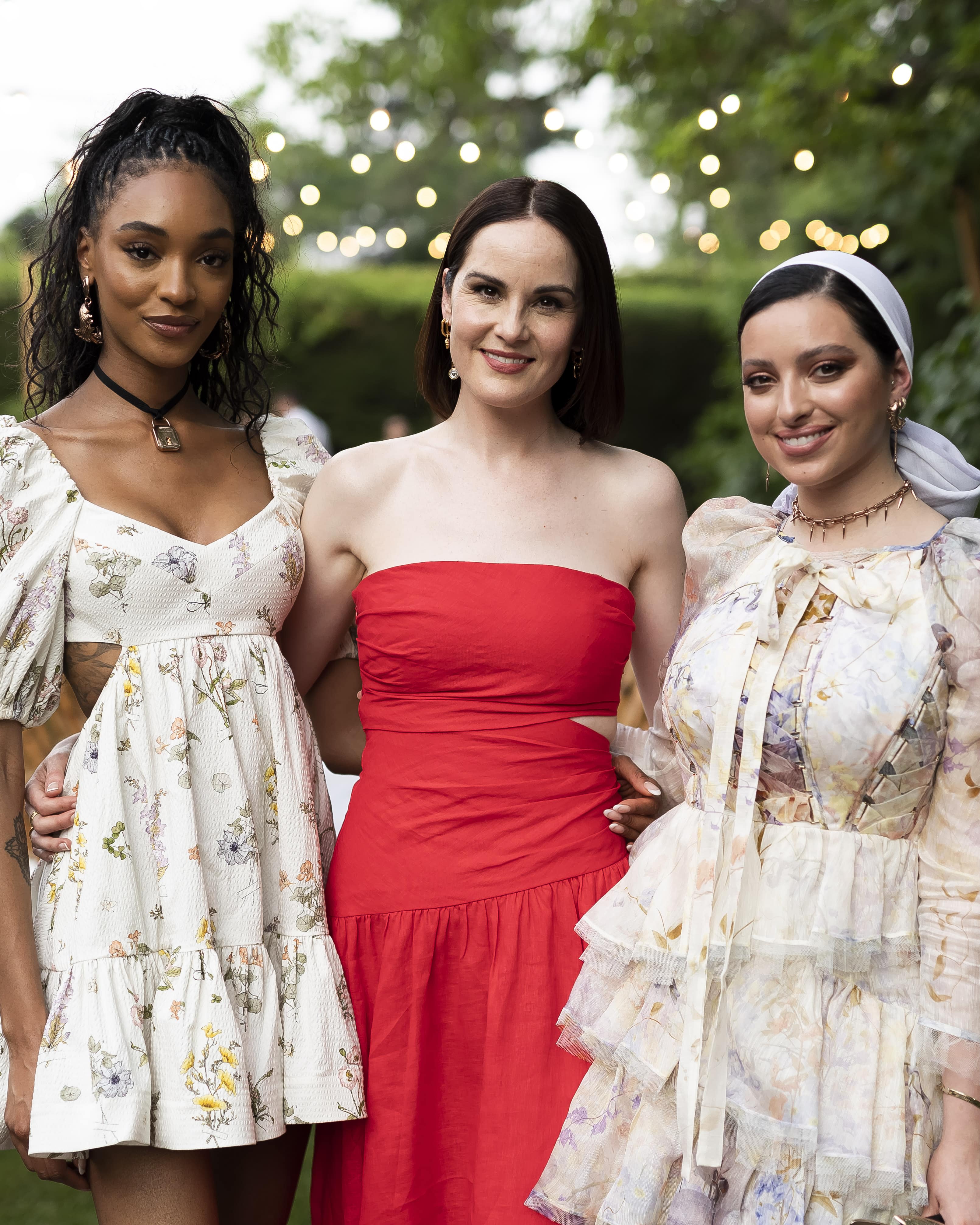 Jourdan Dunn, Michelle Dockery and Noor Tagouri 