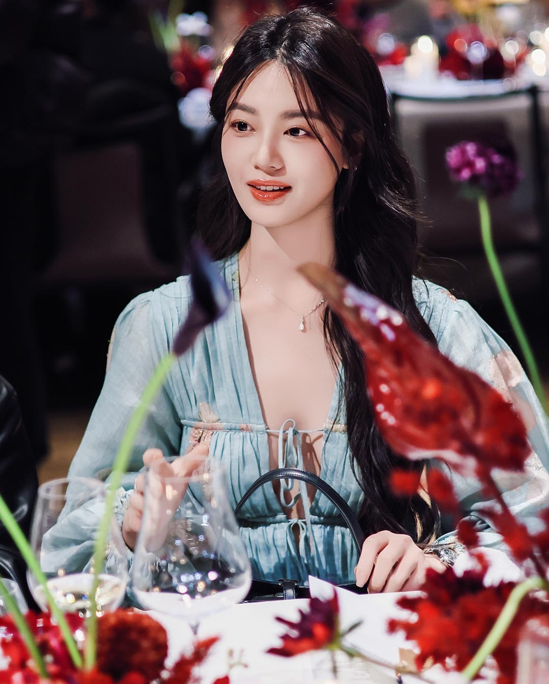 Guest at the Zimmermann gala dinner in Beijing.