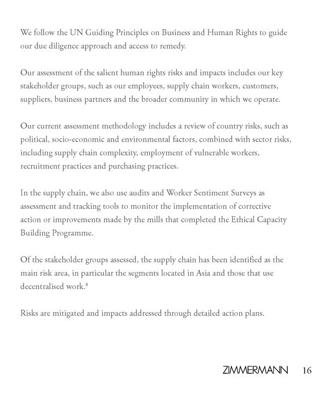 An in-depth report outlining ZIMMERMANNs sustainability progress for 2022.