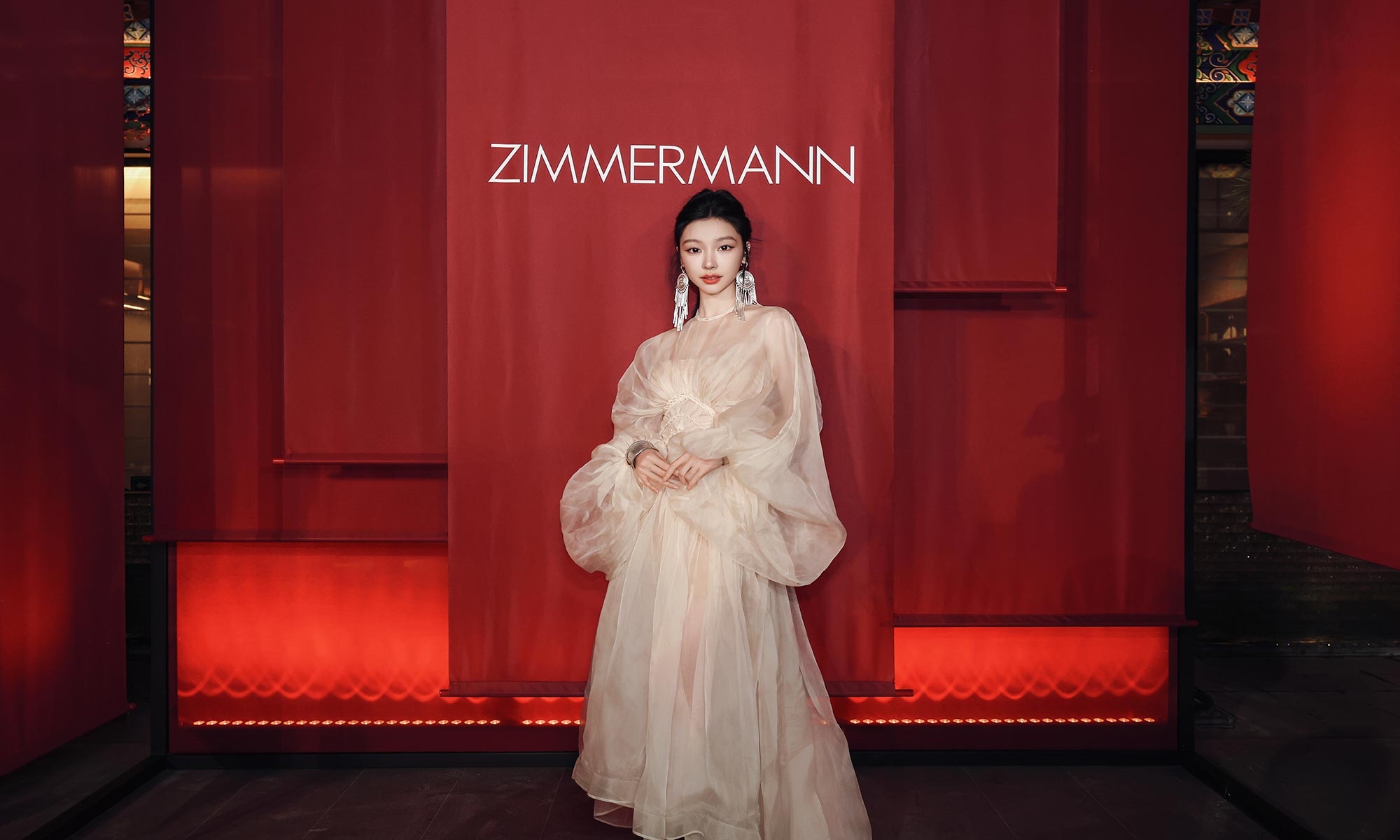 Yi Mengling at the Zimmermann gala dinner in Beijing.