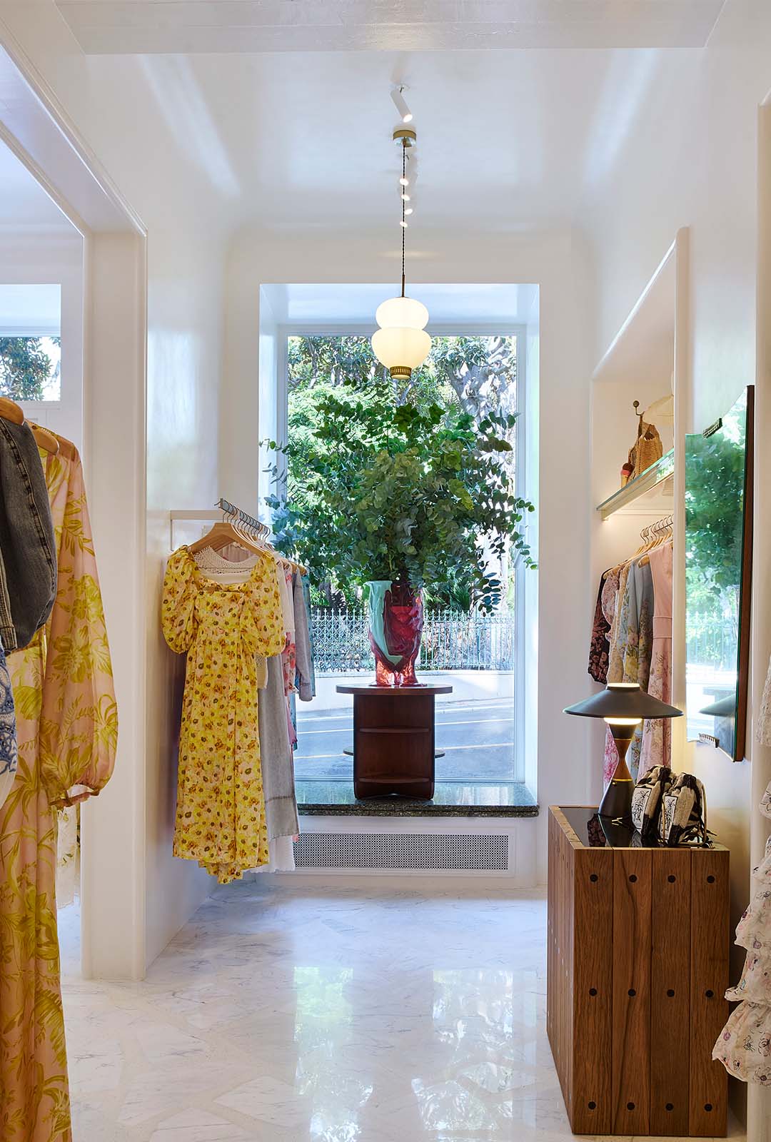 Store details, decor and garments