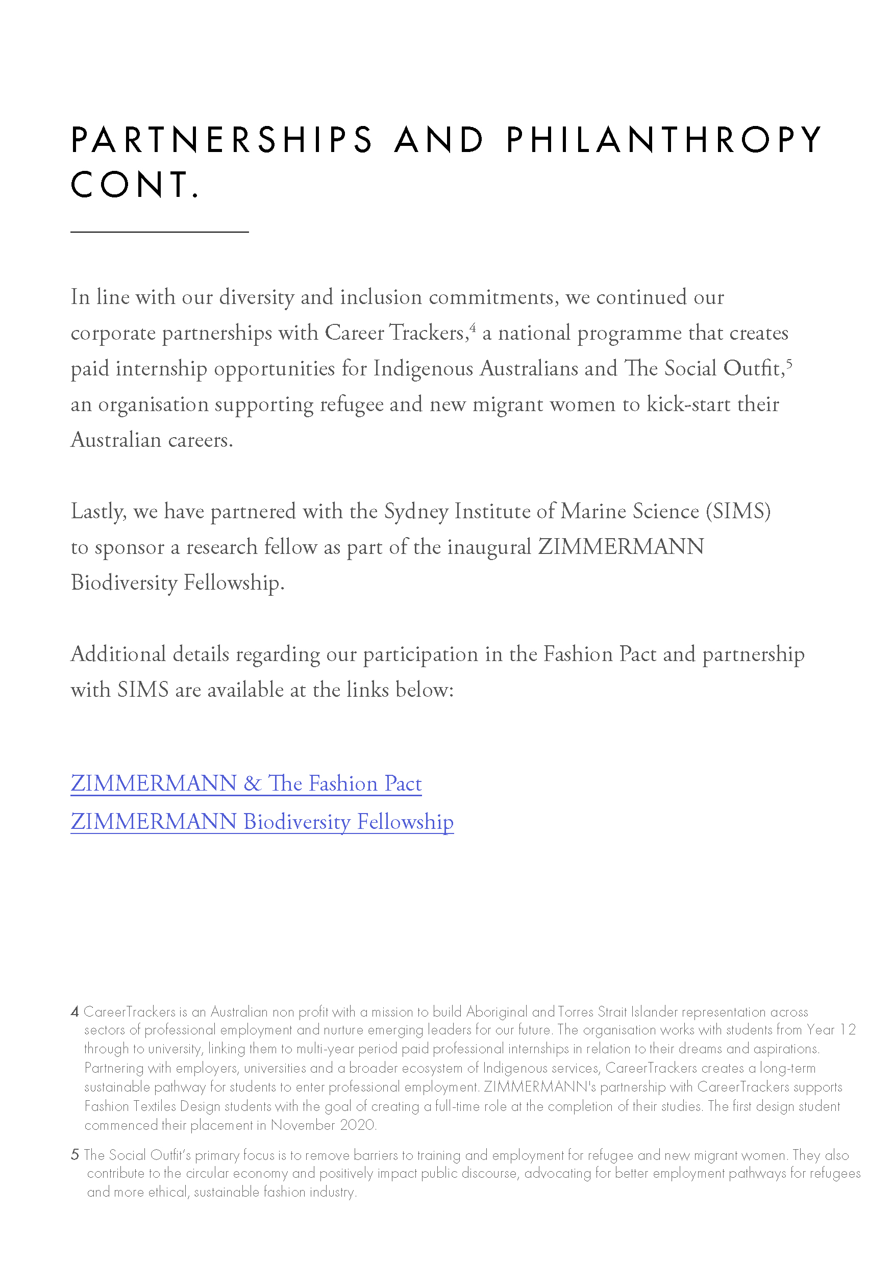 An in-depth report outlining ZIMMERMANNs sustainability progress for 2022.