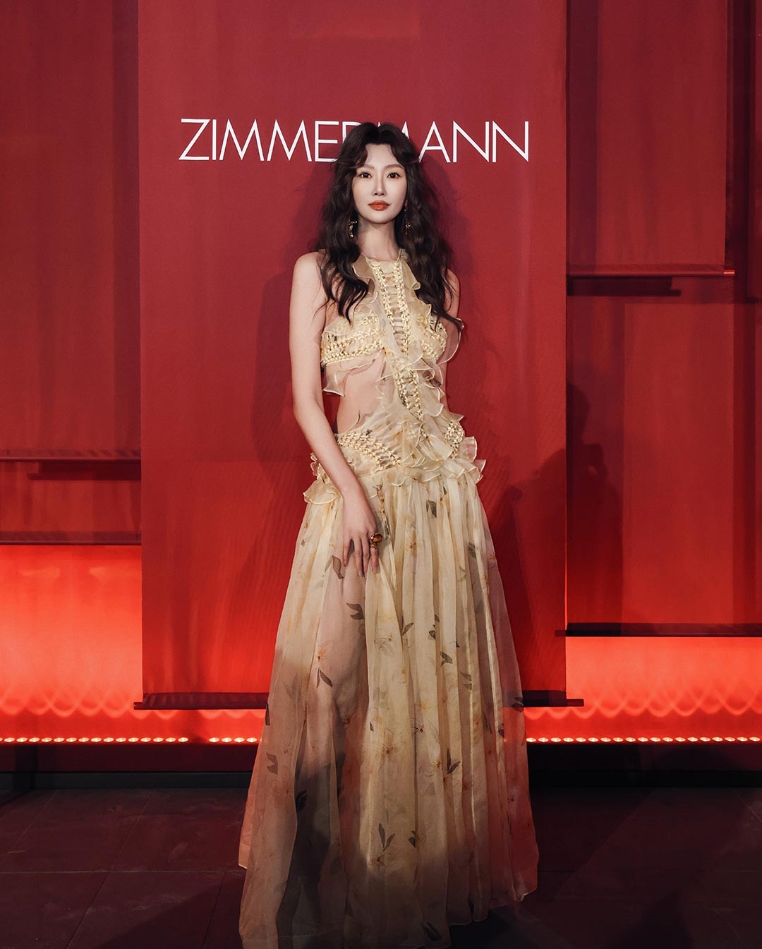 Siyu Li at the Zimmermann gala dinner in Beijing.
