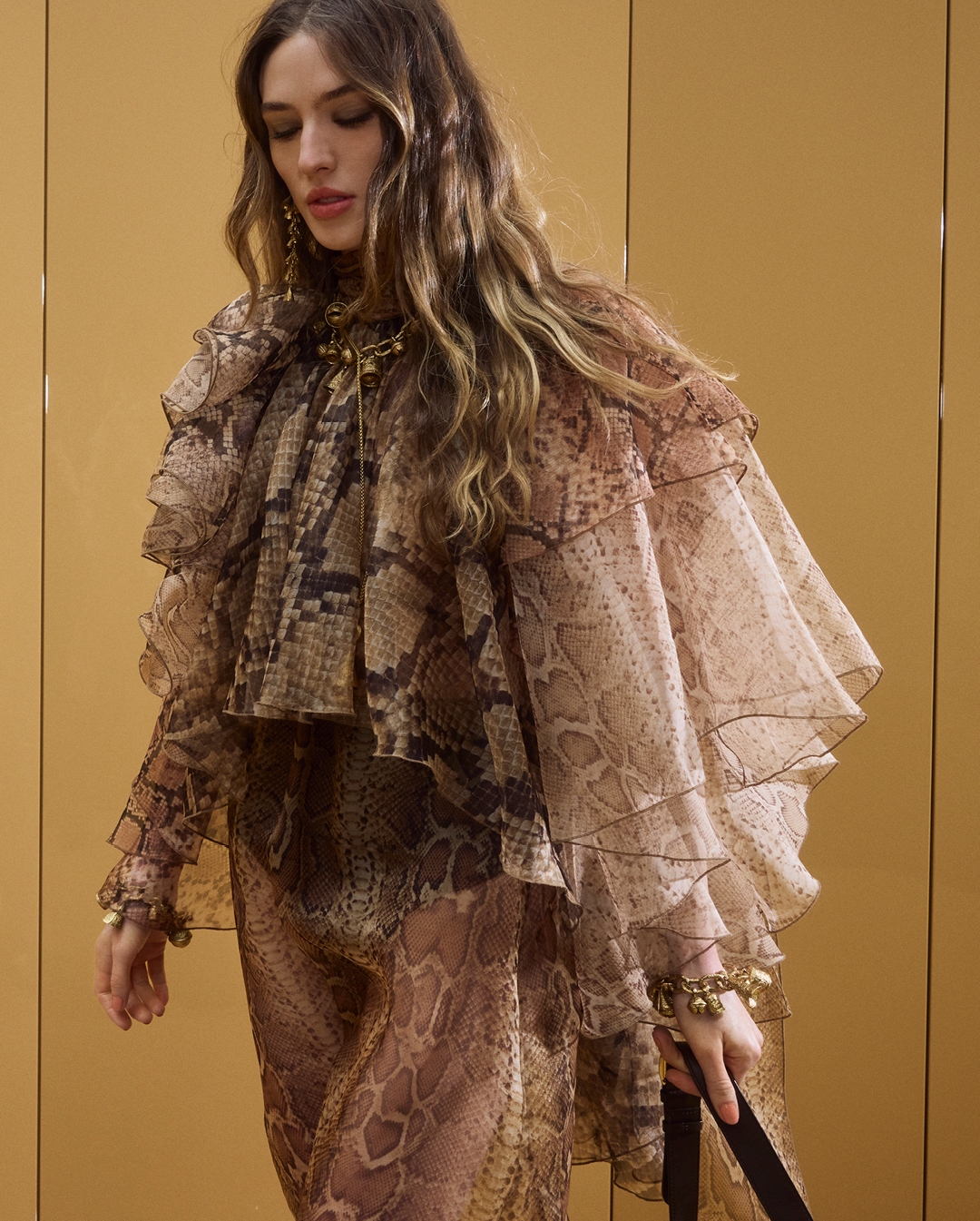 Claire in look 32 
