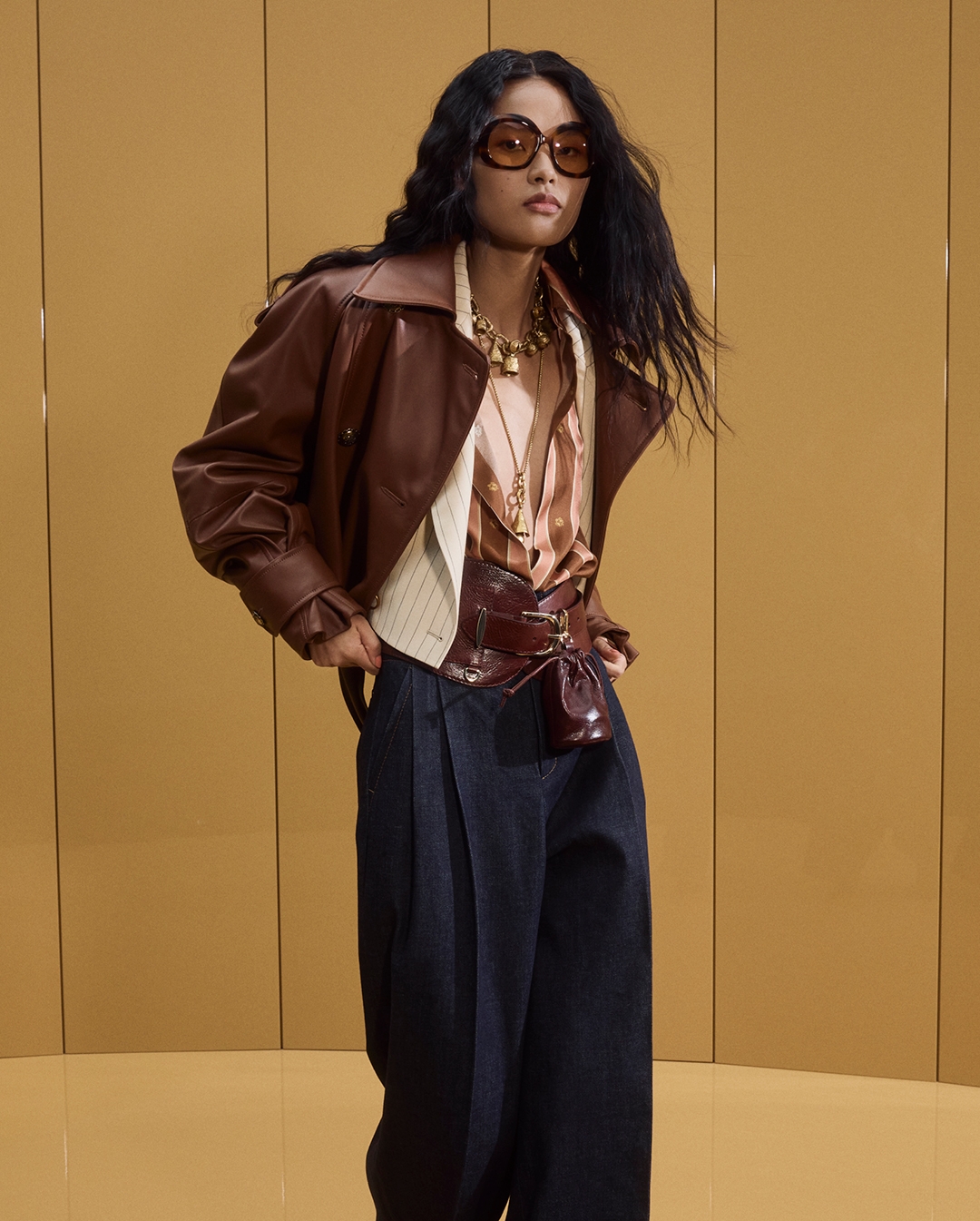 Gu in look 6 