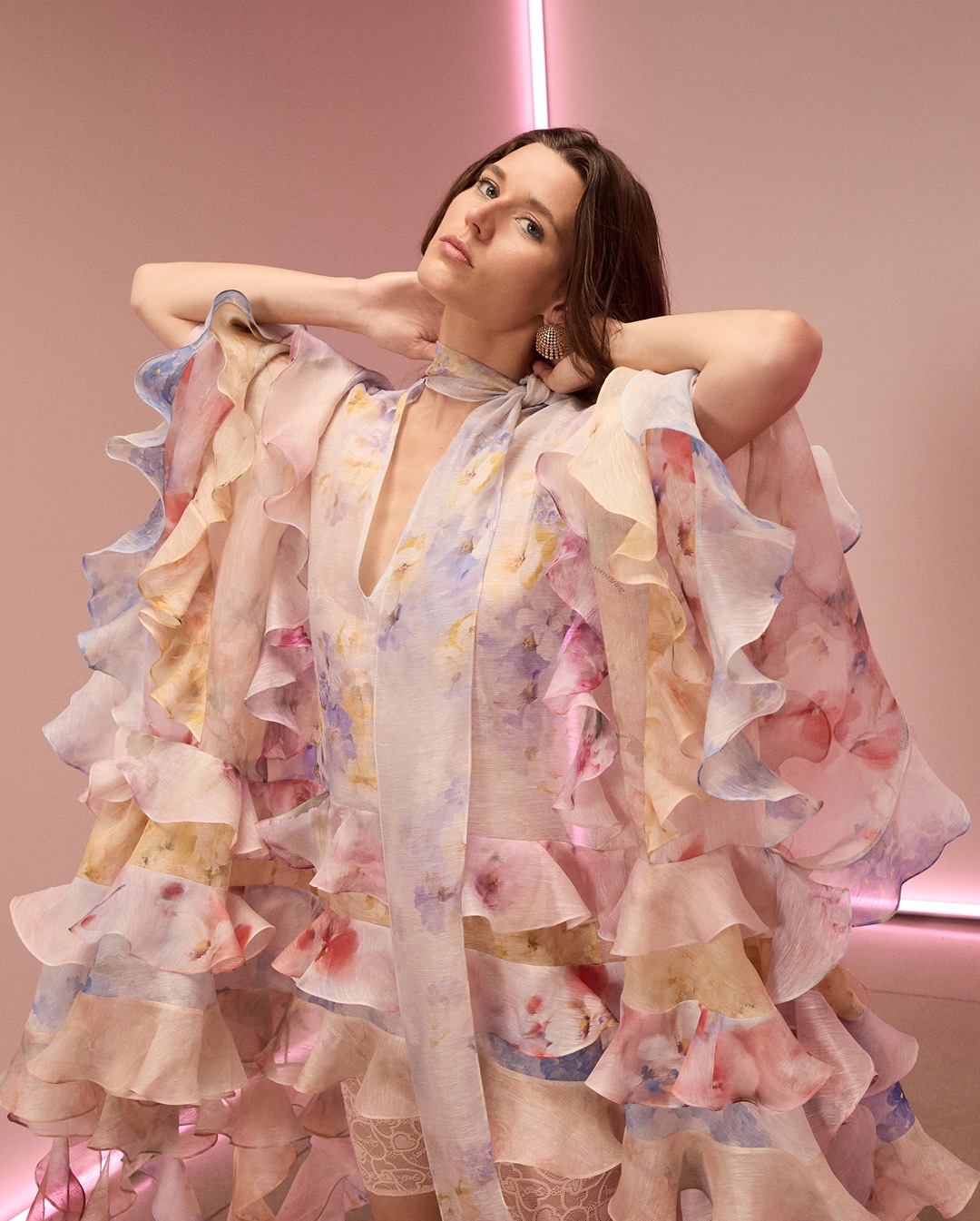 Vivienne Rohner in Look 5 