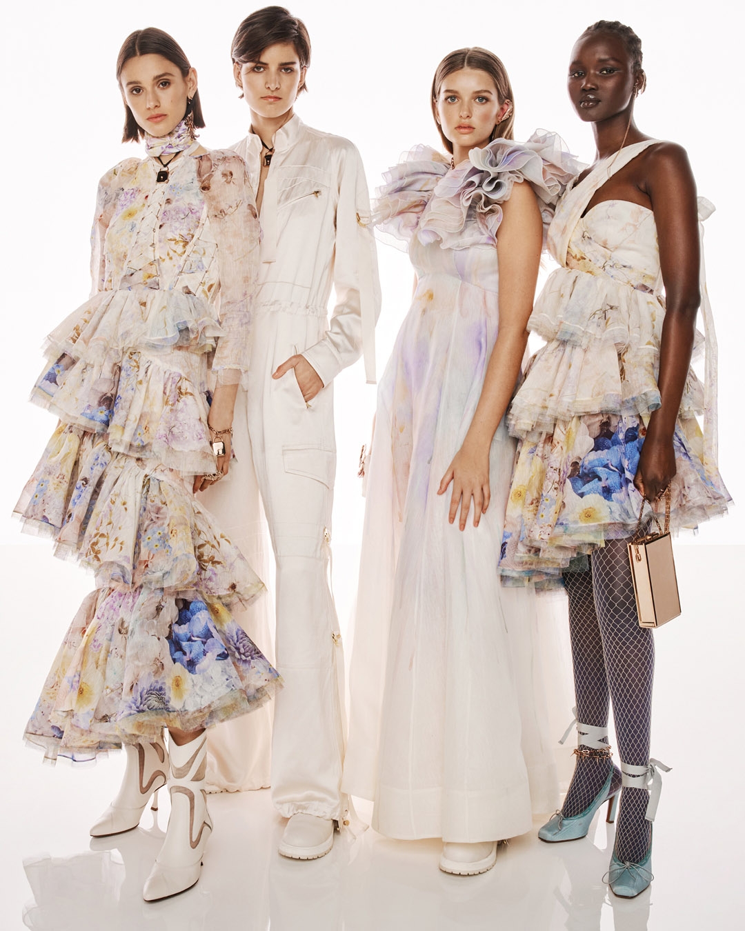 BEHIND THE SHOW SPRING READY TO WEAR 2022: Aleyna Fitzgerald, Astrid Holler, Stella Hanan and Abeny Nhial 