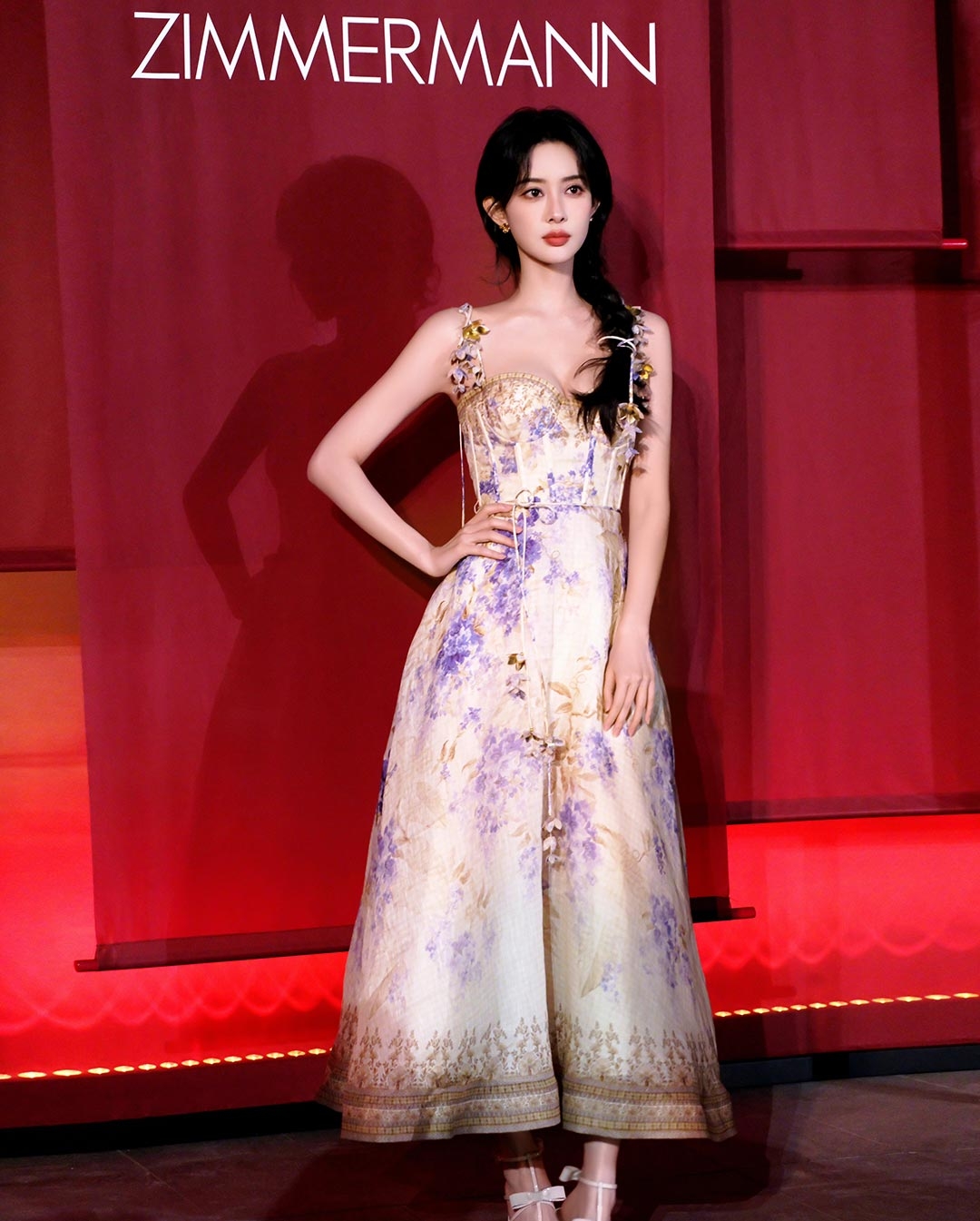 Meng Ziyi at the Zimmermann gala dinner in Beijing.