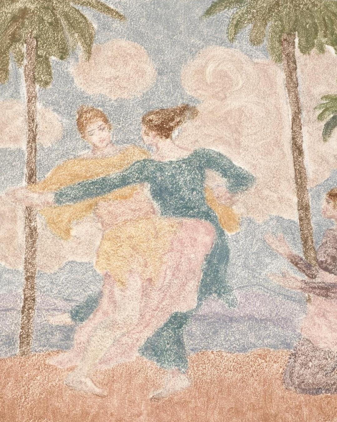 'The dance' (c. 1920), by Rupert Bunny. Image courtesy of the National Gallery of Victoria, Melbourne. 