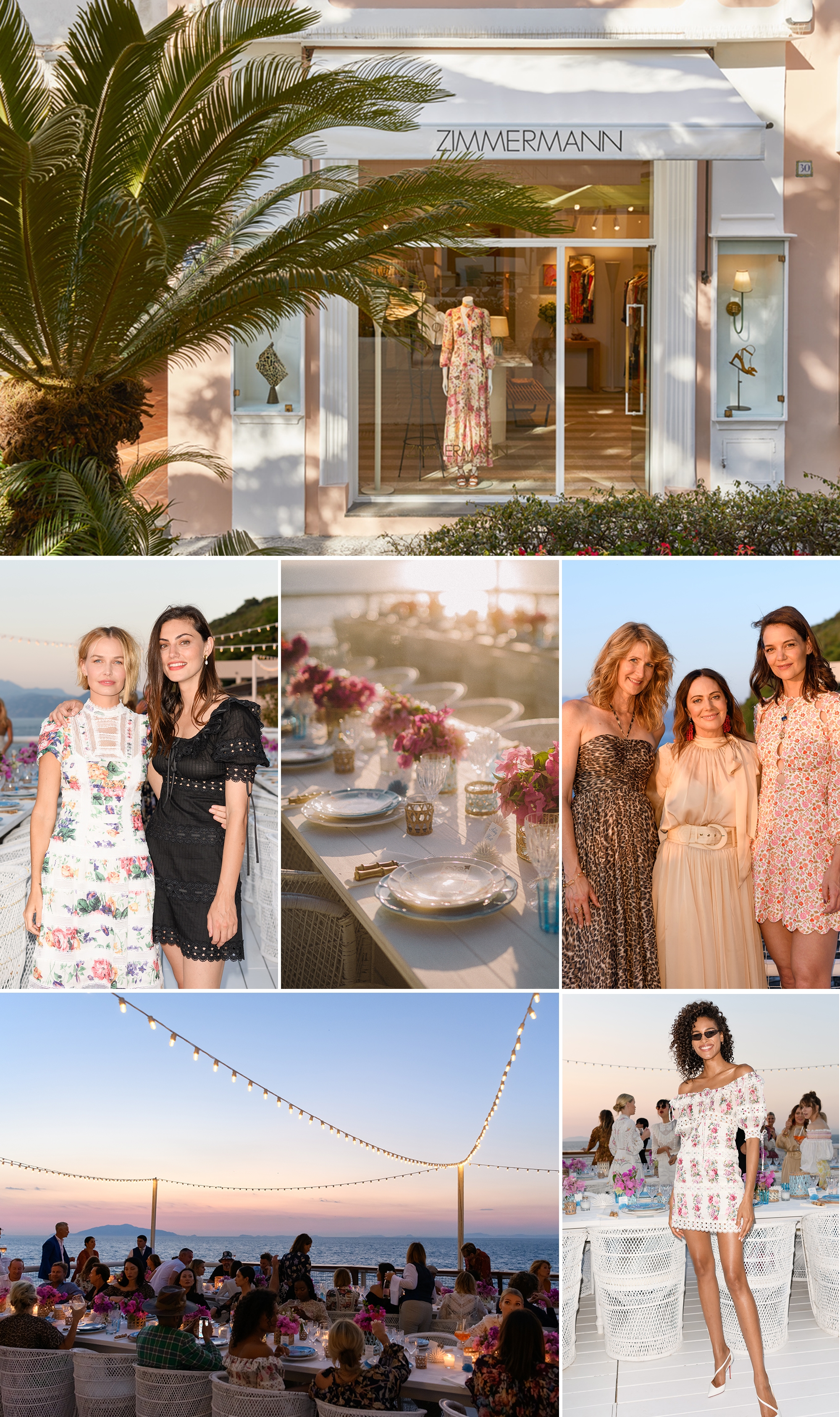 A collage of images from our Capri event