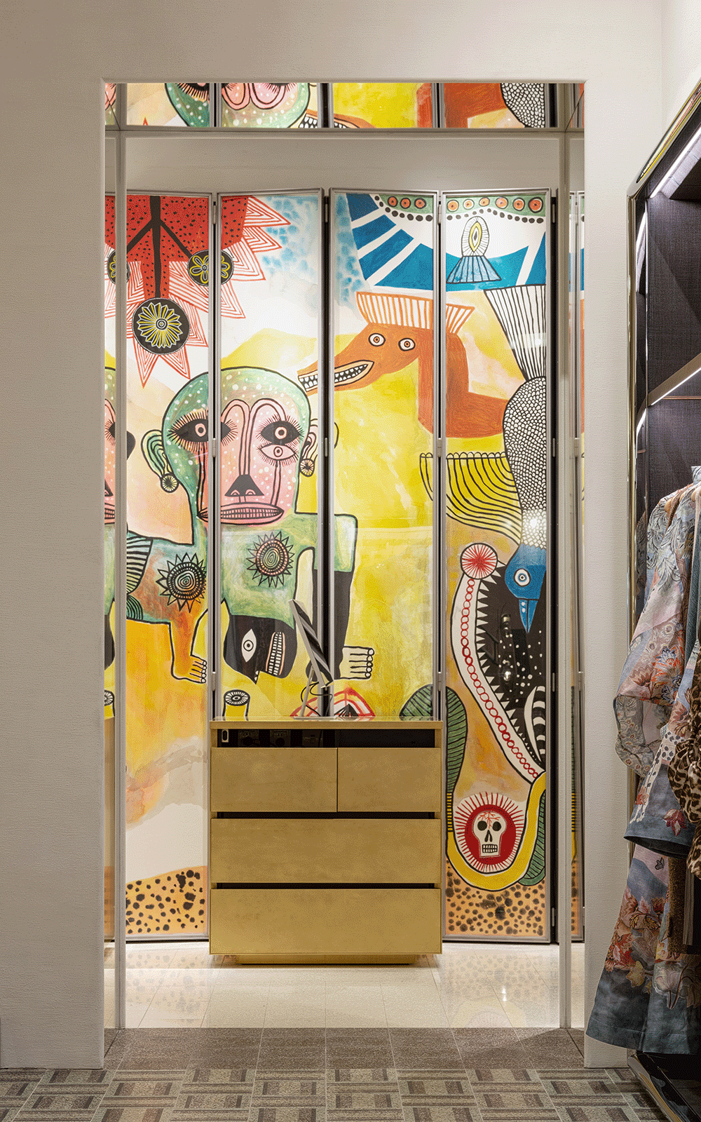 BEIJING: ARWI HIDAYAT - Custom artwork on screen, paper 