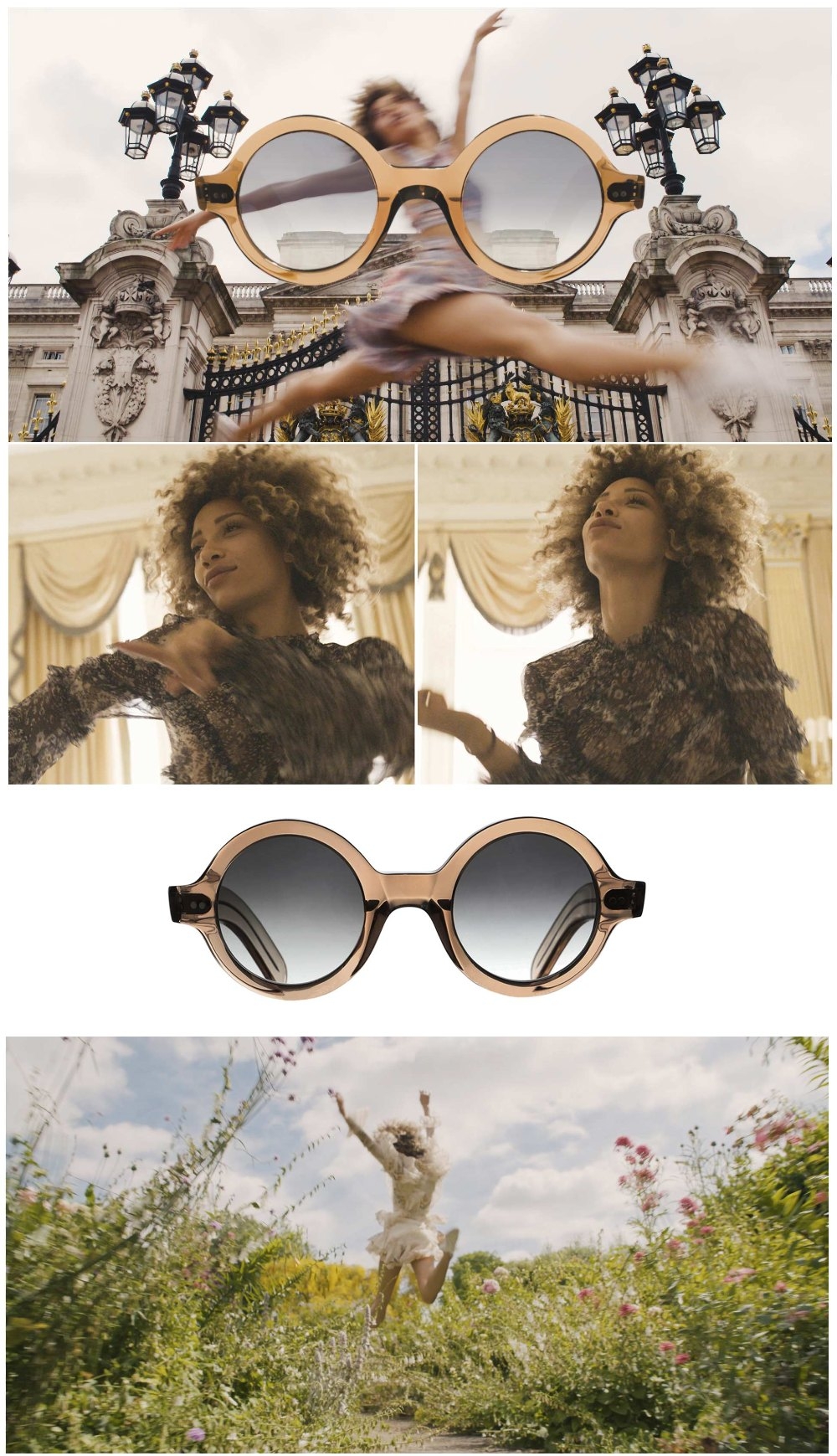 Campaign images from the Zimmermann x Cutler and Gross collaboration
