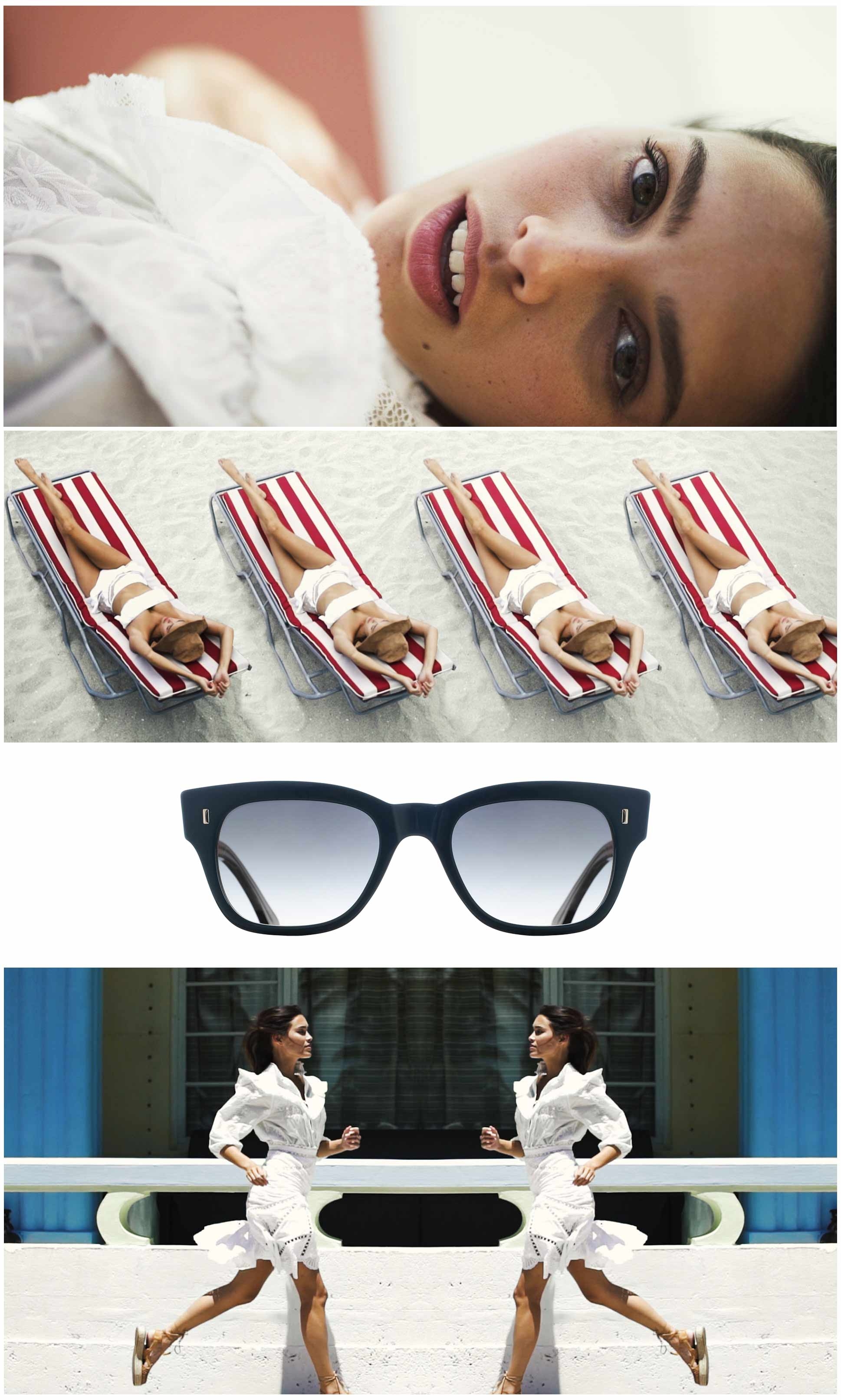 The Miami Sunglasses campaign images