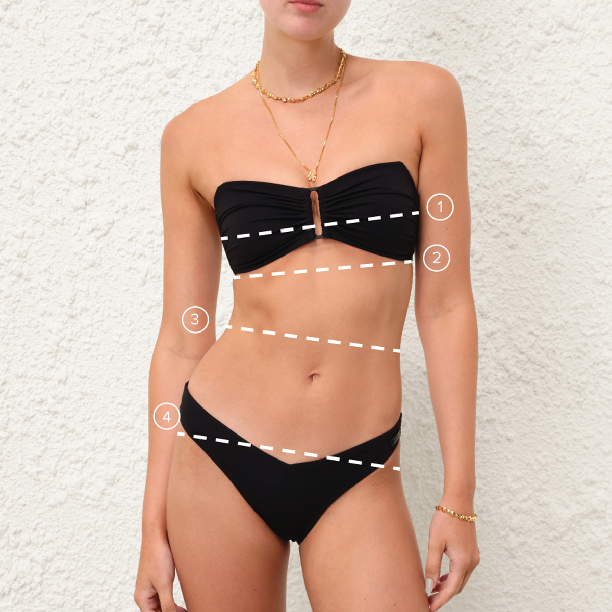 How To Measure How To Measure Swimwear
