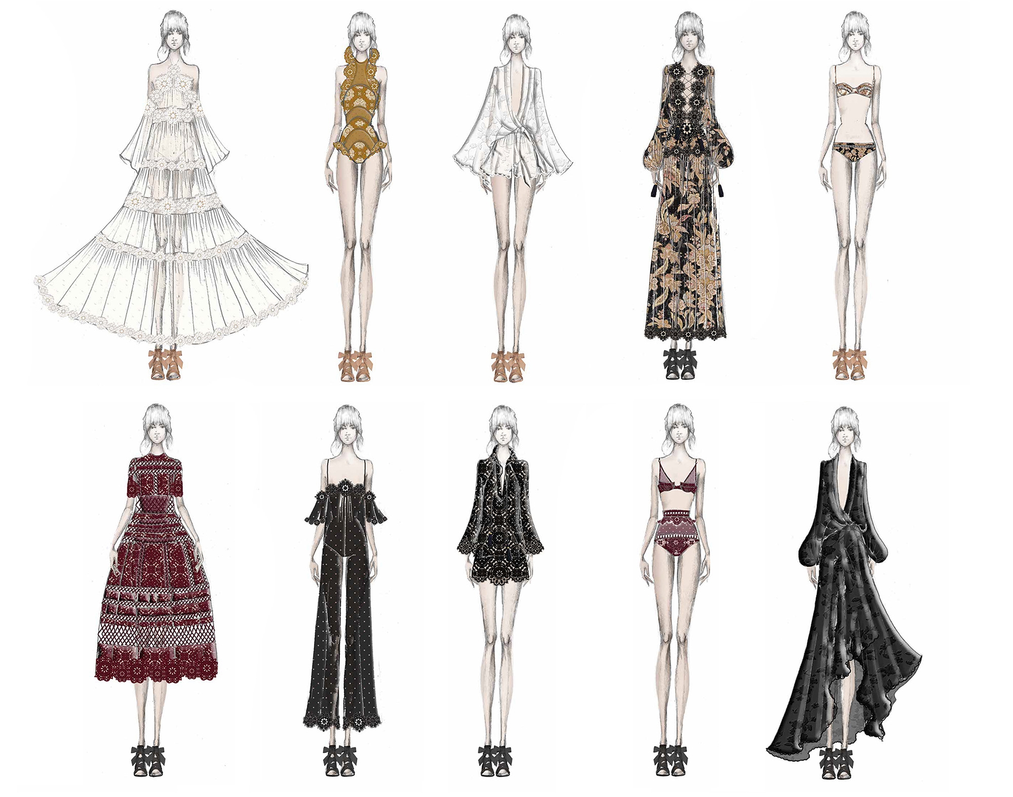 Zimmermann's Capsule Collection for Net-a-Porter Ten Years of Good Times